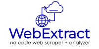WebExtract Scraper Analyzer logo